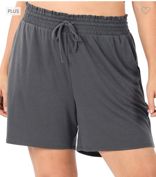 Ash Grey Shorts