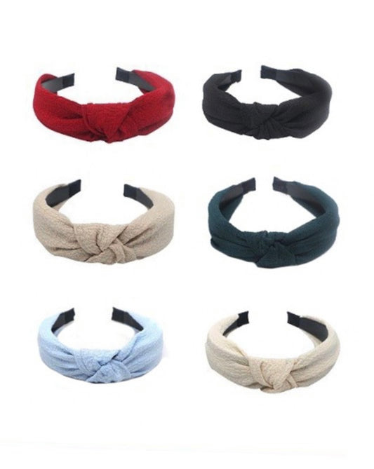Knotted headbands